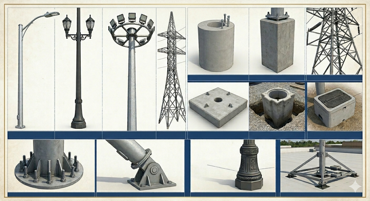 Poles & Precast Foundations